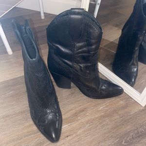 Black boots from Aldo and Tezza collection.